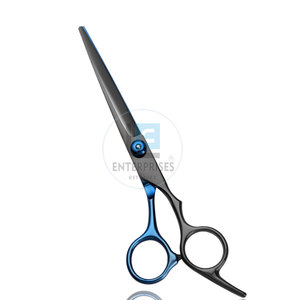 Ciseaux de barbier légers et durables en acier inoxydable de haute qualité, à poignée moyenne, pour droitiers, service OEM - Product Image 2