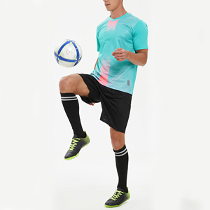 Conjuntos de Camisetas de Fútbol Sublimadas de Secado Rápido y Alta Calidad, Camisetas de Manga Corta para Equipos Profesionales, Dos Uniformes de Fútbol - Product Image 4