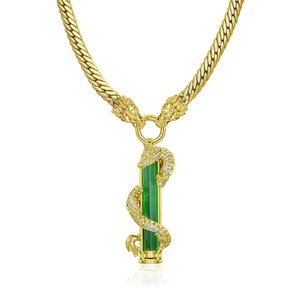 Pendentif Breloque en Argent Sterling 925 Plaqué Or avec Moissanite, Bijou Hip Hop Ice, Accessoire de Mode Luxe Scintillant pour Fête et Cadeau - Product Image 5