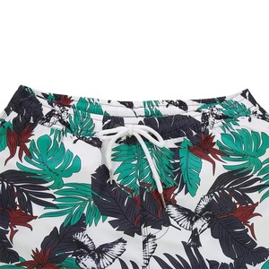 Low MOQ New Style Lightweight Breathable Quick Dry Casual Vintage Drawstring Closure Eco-Friendly 100% Cotton Shorts - Product Image 5