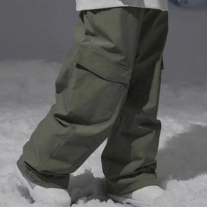Pantalones de Esquí Impermeables y Cortavientos para Hombre y Mujer, Pantalones de Snowboard Cálidos para Invierno, Pantalones de Nieve Cargo, Ropa Deportiva para Senderismo y Esquí al Aire Libre - Product Image 4