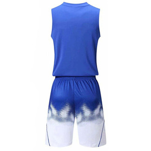 ชุดยูนิฟอร์มบาสเก็ตบอลแบบกลับด้านได้สำหรับเยาวชน จัดส่งรวดเร็ว สีพื้นแบบกำหนดเองได้ ชุดยูนิฟอร์มบาสเก็ตบอลไซส์ใหญ่พิเศษ - Product Image 6