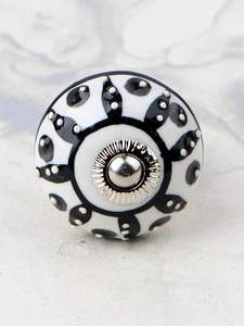 Tiradores y pomos modernos de cerámica para puertas de armarios, para guardarropa, cocina, dormitorio, baño, sala de estar, decoración creativa para el hogar - Product Image 4