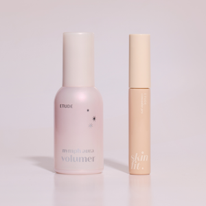 Set di 2 Prodotti Vegani Nymph Glow: Volumizzante e Correttore per il Viso in Flaconi a Prezzo Scontato - Product Image 1