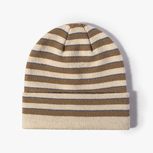 Nuevo Gorro de Punto Moderno de Dos Tonos Multicolor para Mujer, Gorro de Hip Hop con Tiras Suaves para la Playa - Product Image 6