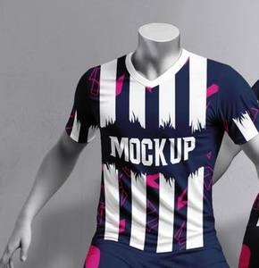 Uniforme de Fútbol Americano de Manga Corta, Transpirable, Estampado y Personalizado de Alta Calidad para Hombre con Tela Personalizada - Product Image 2