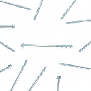 B2B Bulk Supply Metric Inch Hexagon Wood <b>Screws</b> - High Quality Carbon Steel Factory Price - Product Image 1