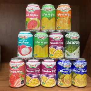 Bebidas de Jugo de Fruta en Lata de 330 ml, Jugo de Cereza, Refrescos, Exportador de Bebidas de Vietnam, Fabricante Nawon, OEM/ODM - Product Image 3
