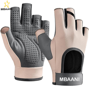 Guantes de Entrenamiento para Hombre, Guantes de Gimnasio, Guantes de Fitness, Guantes de Entrenamiento para Mujer y Hombre, Guantes Antideslizantes sin Dedos para Levantamiento de Pesas - Product Image 6