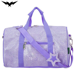 Sac de sport léger et brillant à dégradé Sac de voyage et de randonnée portable étanche de grande capacité Sac de nuit - Product Image 3