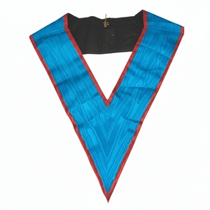 Collier sans broderie, Rite écossais ancien et accepté (AASR), broderie professionnelle à la machine, épingle de sûreté en dentelle - Product Image 5