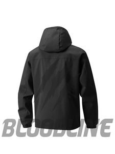 Veste coupe-vent noire pour homme à manches longues, vêtements d'extérieur toutes saisons - Product Image 2