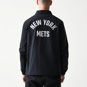 Veste d'entraînement personnalisée en polyester avec logo brodé en chenille, col montant, logo frontal pour l'entraînement des équipes, vestes d'échauffement - Product Image 3