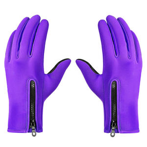 Guantes de Invierno para Ciclismo, Impermeables, con Forro Polar y Material Táctil para Deportes al Aire Libre, Venta al Por Mayor - Product Image 2