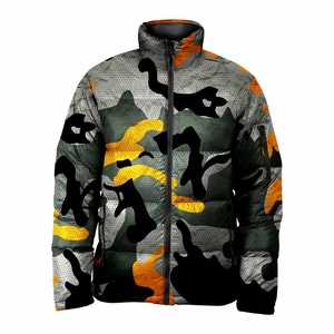 Veste d'hiver noire en duvet pour homme, avec logo personnalisé, vente en gros, vêtements de fitness, veste bomber matelassée - Product Image 3
