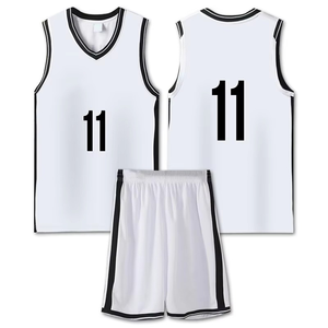 Ensemble de maillots de basket-ball personnalisés, impression personnalisée, débardeurs et shorts de basket-ball pour hommes et femmes, ensemble de basket-ball respirant - Product Image 6