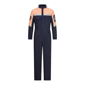 Uniforme de seguridad antiestático y antiflama de alta visibilidad para hombre, overol reflectante de seguridad, ropa de trabajo industrial de manga larga, mono. - Product Image 1