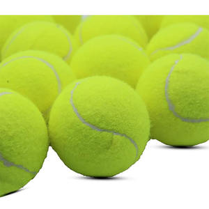 Balle de tennis professionnelle de compétition, haute qualité, personnalisable, modèle Pro, pour tennis et cricket - Product Image 2