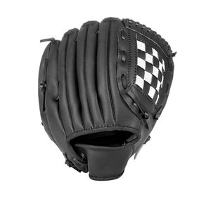 Gant de baseball professionnel noir pour droitier, style standard, durable, léger, équipement d'entraînement, sangle unie - Product Image 2