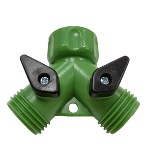 2-cách nhựa nhanh chóng kết nối cho vườn thủy lợi y Splitter với Threaded <span class=keywords><strong>End</strong></span> tap cho công cụ & <span class=keywords><strong>Hose</strong></span> phụ kiện - Product Image 4