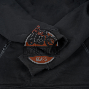 Sweat à capuche de moto pour homme, veste de motard protectrice, renforcée, streetwear d'extérieur - Product Image 4