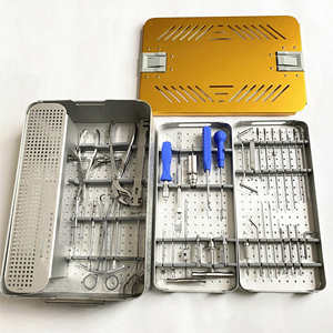 Kit de Instrumentos Ortopédicos Manuales para Extremidades Superiores, Juego de Instrumentos Quirúrgicos Veterinarios de Acero Inoxidable con Placa de Bloqueo, CE por Dentavex - Product Image 1