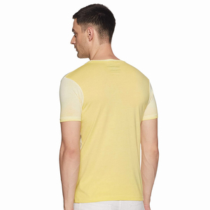 เสื้อยืดคอกลมทรงเข้ารูปสำหรับผู้ชาย คุณภาพพรีเมียม รับผลิตแบบ OEM แบรนด์ส่วนตัว ขายส่ง เสื้อยืดผ้าคอตตอนเจอร์ซีย์ เสื้อยืดลำลอง - Product Image 3
