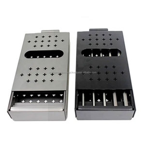 Caja de esterilización de alambres de Kirschner de precisión quirúrgica mundial, kit quirúrgico de acero inoxidable, bandeja de almacenamiento de agujas ortopédicas CE - Product Image 1