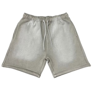 Pantalones Cortos de Algodón para Hombre, Diseño Moderno, Hechos a Medida, Estilo Vintage, Lavado Ácido, Color Sólido, Estampado con Efecto Desgastado, Estilo Casual - Product Image 2