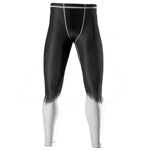 Pantalon de fitness MMA pour homme en polyester, impression numérique personnalisée de haute qualité OEM 2026, pantalon de MMA professionnel pour hommes - Product Image 1