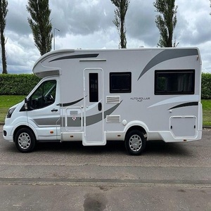 Neatly Used Classic <b>White</b> Motorhome With Bed Kitchen Bathroom Air Conditioning And Entertainment System For 4-6 Persons - Product Image 6