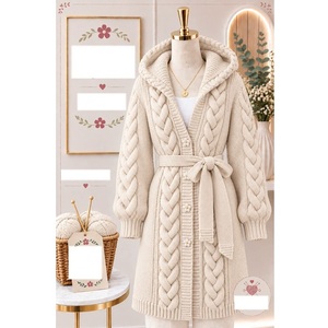 Pulls 100% acrylique ou coton, calibre 12, pour femmes, très tendance, style décontracté, pour la saison hivernale, fournisseur du Bangladesh. - Product Image 5