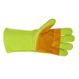 High Quality Cowhide Leather Safety Welder <b>Gloves</b> Heat Resistant Fireproof Multi-Purpose Use Working <b>Gloves</b> <b>For</b> Welding Work - Product Image 4