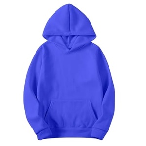 เสื้อฮู้ดผู้ชายคุณภาพพรีเมียม ผ้าฝ้ายฟลีซ สีสันตามสั่ง ทรงปกติ สวมใส่สบาย สีพื้น เหมาะสำหรับฤดูใบไม้ร่วง - Product Image 6