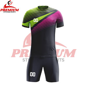 Tenues de football personnalisées, maillots de football à séchage rapide, vêtements de football pour hommes, maillots de football et shorts pour hommes - Product Image 6