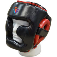 Protège-tête de boxe de haute qualité pour adultes, réglable, respirant, pour entraînement MMA, design personnalisable, fabriqué au Pakistan