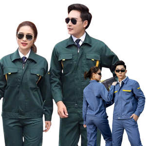 เสื้อเชิ๊ตใส่ทำงานสำหรับฤดูหนาวปรับแต่งได้กางเกง/เสื้อเชิ้ตสำหรับงานล้างรถเครื่องแบบเชื่อมงานก่อสร้างอาคารระบายอากาศได้ดี - Product Image 6