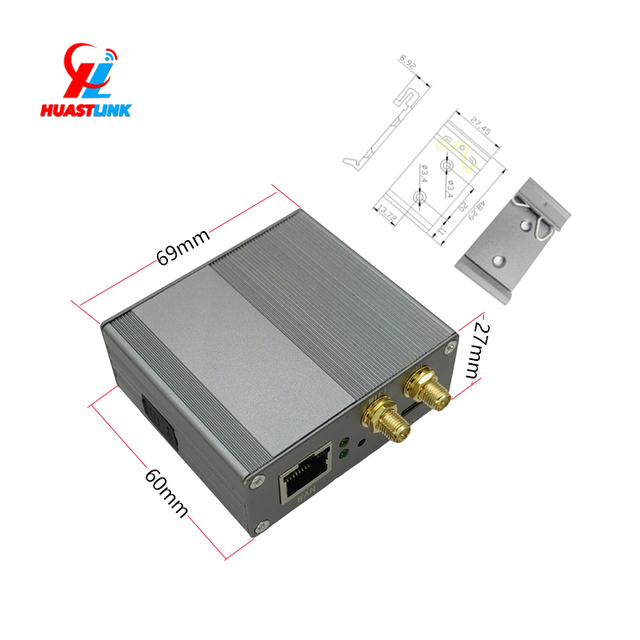 Industrial 4G LTE Router Cellular VPN 2.4G WIFI Modem Featuring Sim Card Slot for Enterprise Use