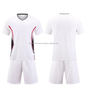 Maillot de football personnalisé, impression par sublimation, broderie, 100% polyester, séchage rapide, extensible - Product Image 1