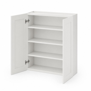 Gabinete de Cocina de Pared Blanco Estilo Shaker de 27 x 42 Pulgadas, Directo de Fábrica, RTA, Venta al Por Mayor, Fábrica en Vietnam - Product Image 3
