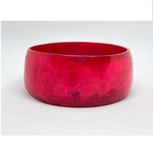 Trending Modern Polished Resin Luxury Salad Serving Bowl Eco-Friendly Heat Resistant Dishwasher Safe Home Decor Handmade Global - Product Image 6