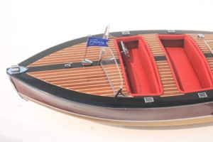 CENTURY SEA MAID DOUBLE BARREL 1942 - Handcrafted Wooden American Speedboat Model for Home <b>Decor</b> Business Gift - Product Image 3