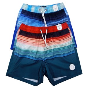 Shorts de bain pour garçon personnalisés, shorts de plage, 100% polyester, imprimés, lavés - Product Image 2