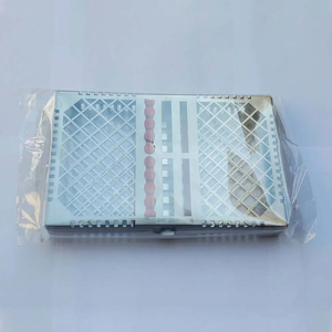 Casetes para Instrumentos Dentales, Bandejas de Esterilización Reutilizables de Acero Inoxidable, Certificación CE, Varias Cantidades - 5 Piezas, 7 Piezas - Product Image 4