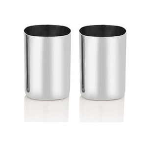 Verres à shot en acier inoxydable poli miroir, en matériau de qualité alimentaire, durables et réutilisables pour la consommation et les voyages - Product Image 4