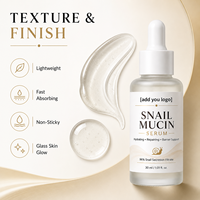 Fabrication sur Contrat de Sérum Visage à la Mucine d'Escargot, OEM ODM, Marque Privée, Fournisseur Cosmétique en Gros