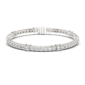 Bracelet Tennis en Argent Sterling avec Diamants Moissanite en Gros, Bijoux de Luxe Givrés, Bracelet de Mode au Design Personnalisé - Product Image 2