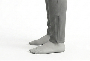 Pantalon de survêtement décontracté pour homme, beige, en double interlock (TTS), 100 % polyester, hiver, écologique, respirant, séchage rapide, coupe régulière, tricoté - Product Image 2