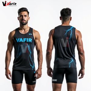 Uniforme Deportivo de Verano para Atletismo, Cómodo, Transpirable, Ligero, Unisex, de Alta Calidad, con Impresión Digital por Sublimación - Product Image 3