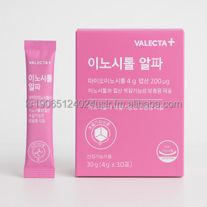 ผงไมโอ-อิโนซิทอลผสมกรดโฟลิก ยี่ห้อ OEM เกาหลี 30 ซอง สำหรับสุขภาพและรอบเดือนของผู้หญิง - Product Image 1